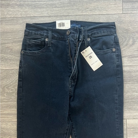 Levi's Made & Crafted Silver High Rise Skinny Jean - Picture 6 of 10